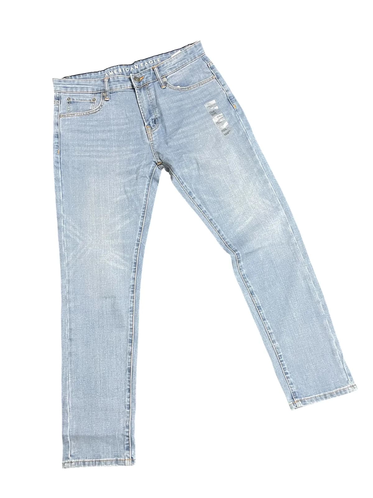 Light Wash Slim Fit Jeans