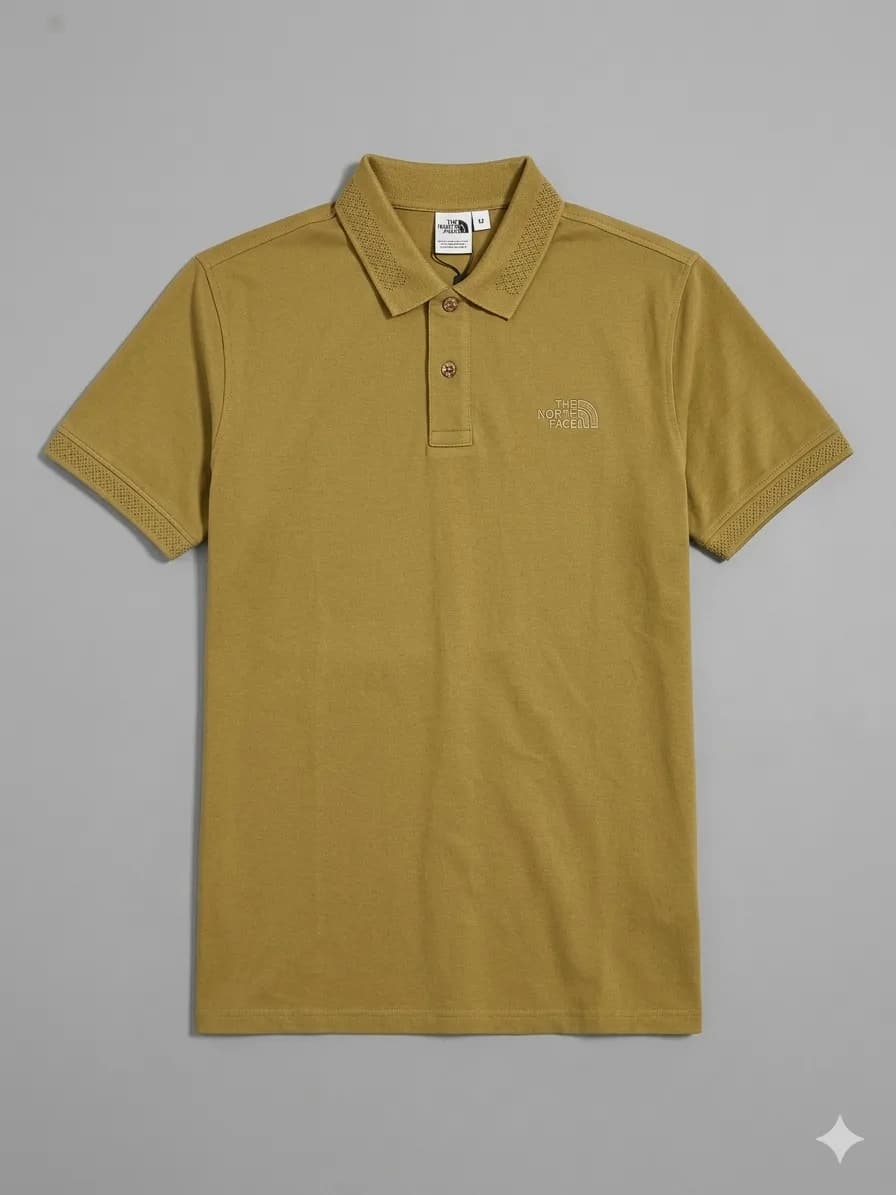 Classic Piqué Polo — Olive