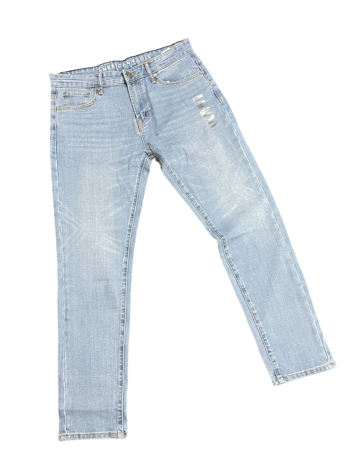 Light Wash Slim Fit Jeans
