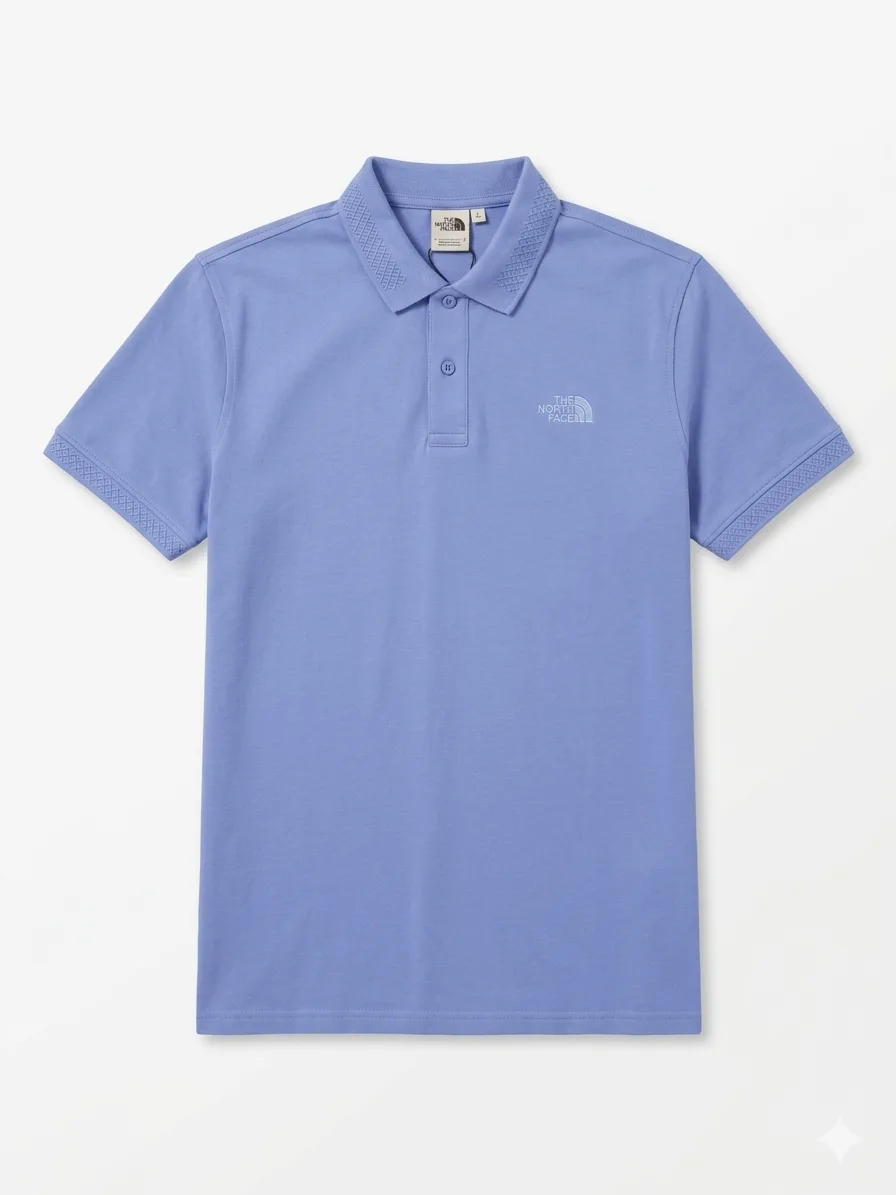 Classic Piqué Polo — Sky Blue